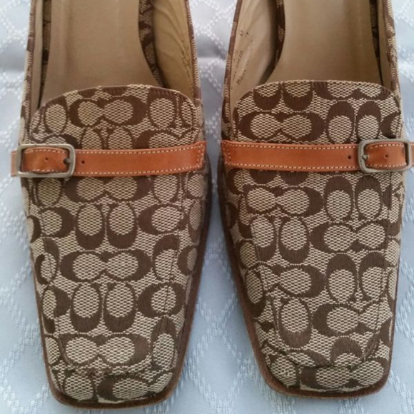 Coach Size 7.5 Greta" Woman's shoes, slides mules - Picture 7 of 7